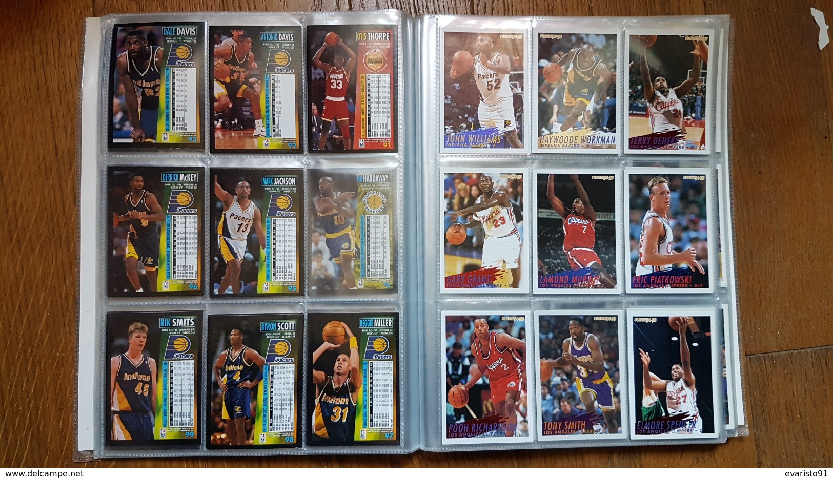 Album Panini Fleer 94-95 BASKETBALL Collectors Album - Lotes