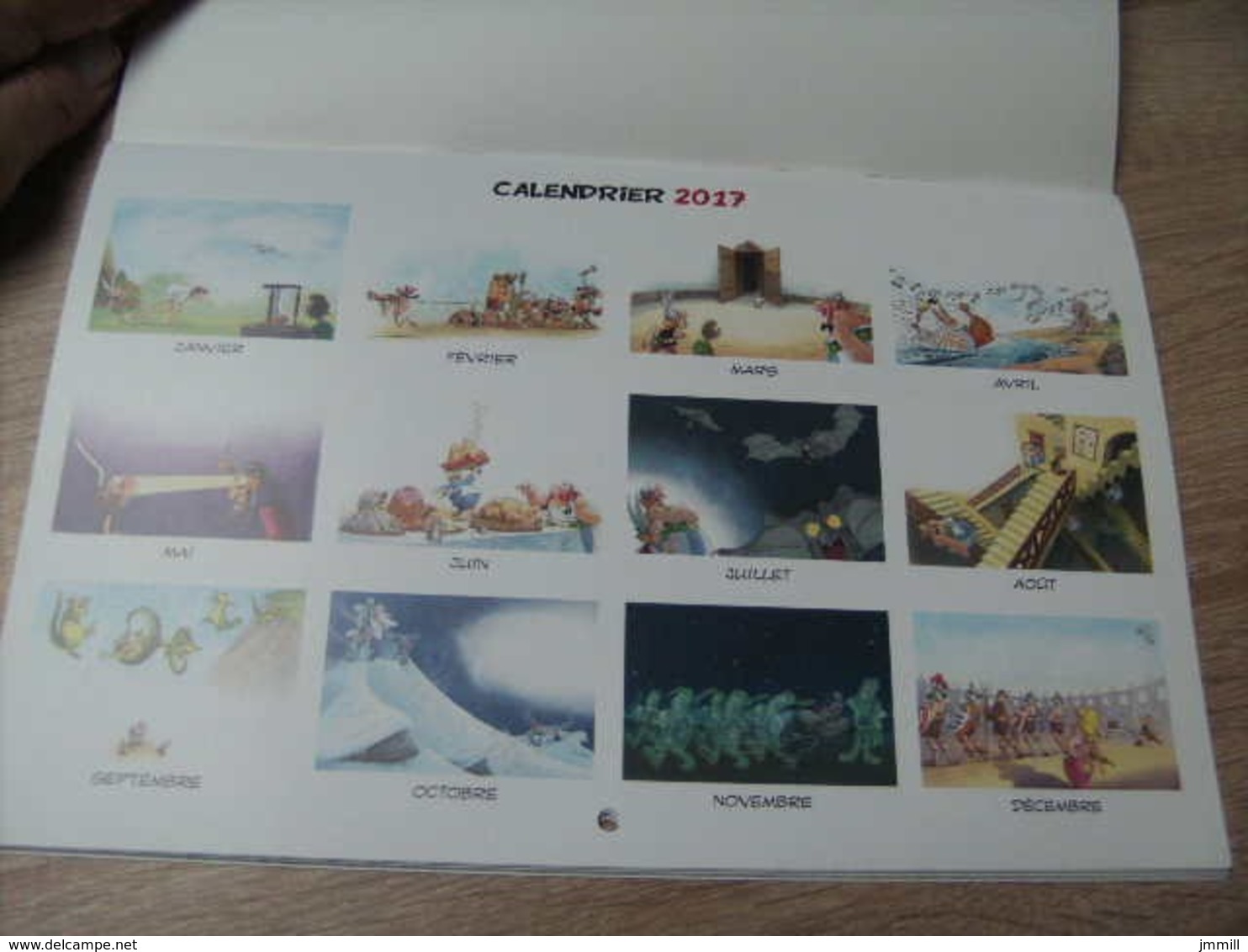 Calendrier Astérix 2017 Neuf - Agendas & Calendarios