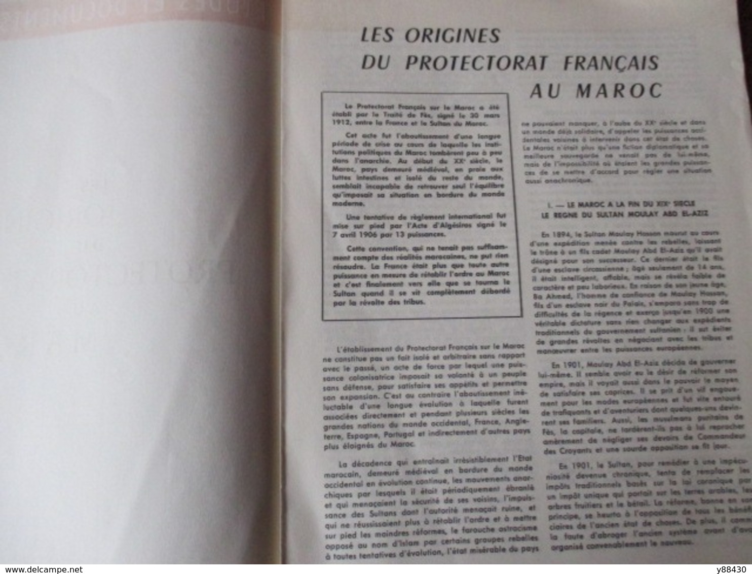 MAROC - Etudes et Documents Marocains - 6 fascicules des années 1950 - Administration/Financiers/Géographie... - 33 phot