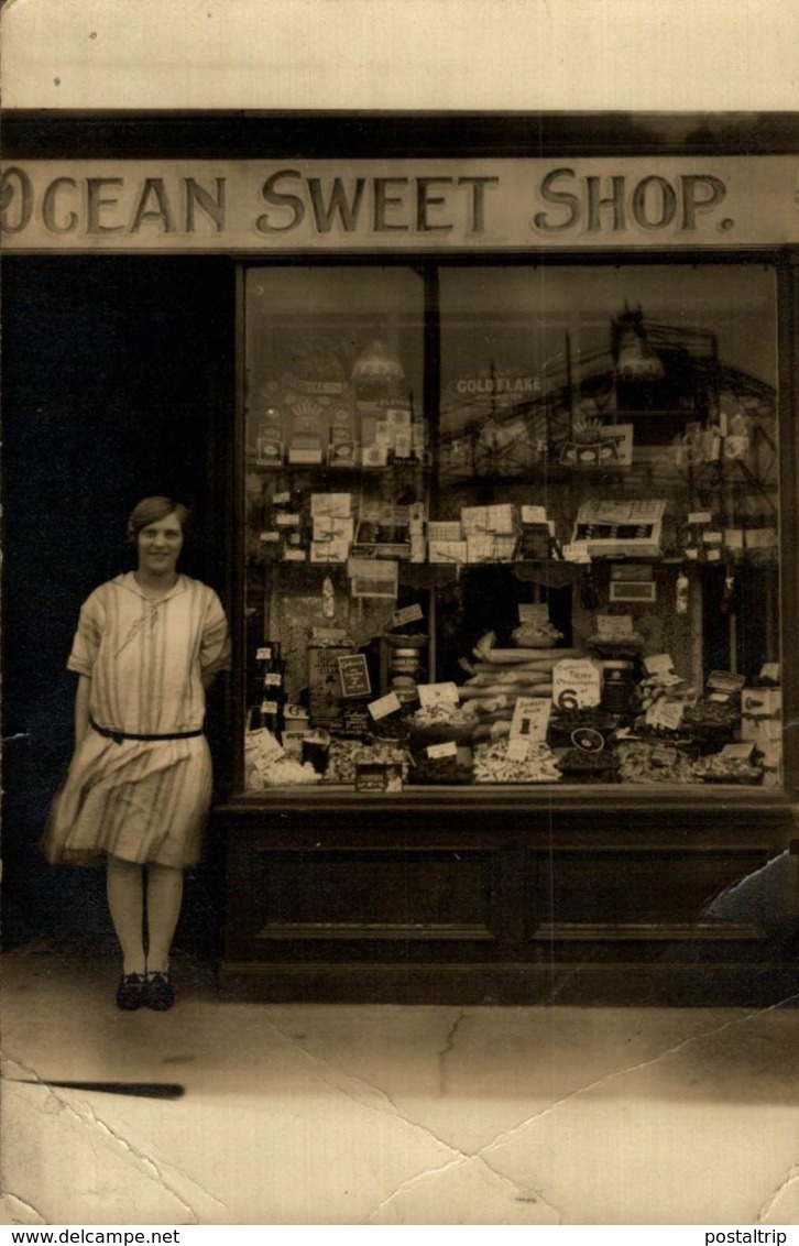 RPPC SHOPFRONT SHIELD ROCK SOUTH SHIELDS OCEAN SWEET SHOP - Otros & Sin Clasificación