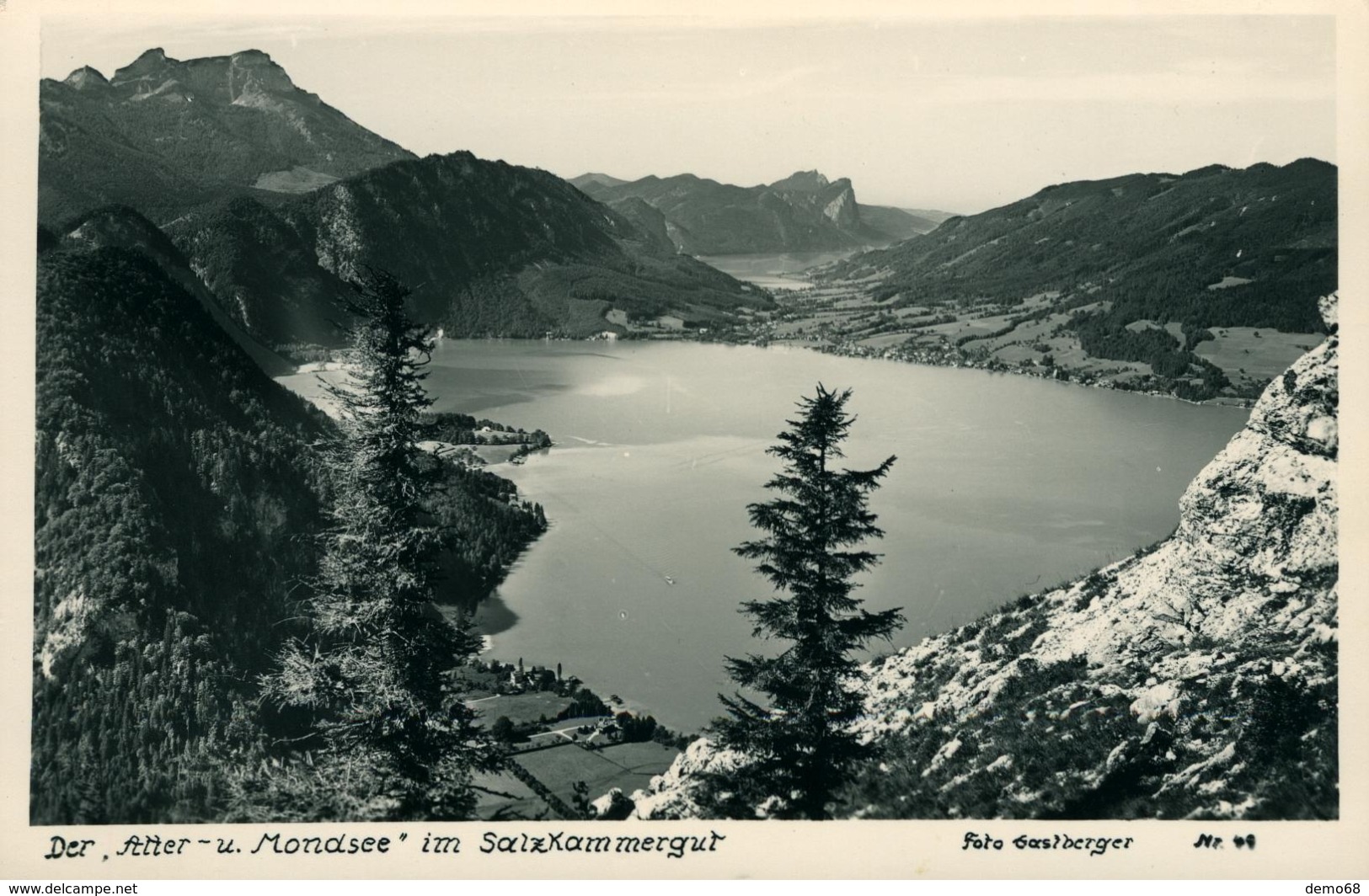 Autriche Oesterreich Austria Haute Autriche Mondsee Belle Photo Ed  Gastberger - Mondsee