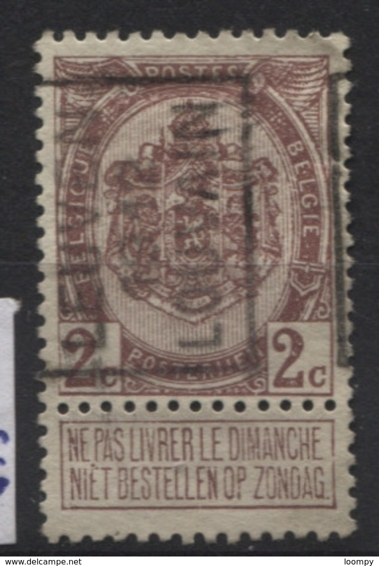 PREOS Roulette - LOUVAIN LEUVEN 1912 (position A). Cat 1955 Cote 500. - Roller Precancels 1910-19