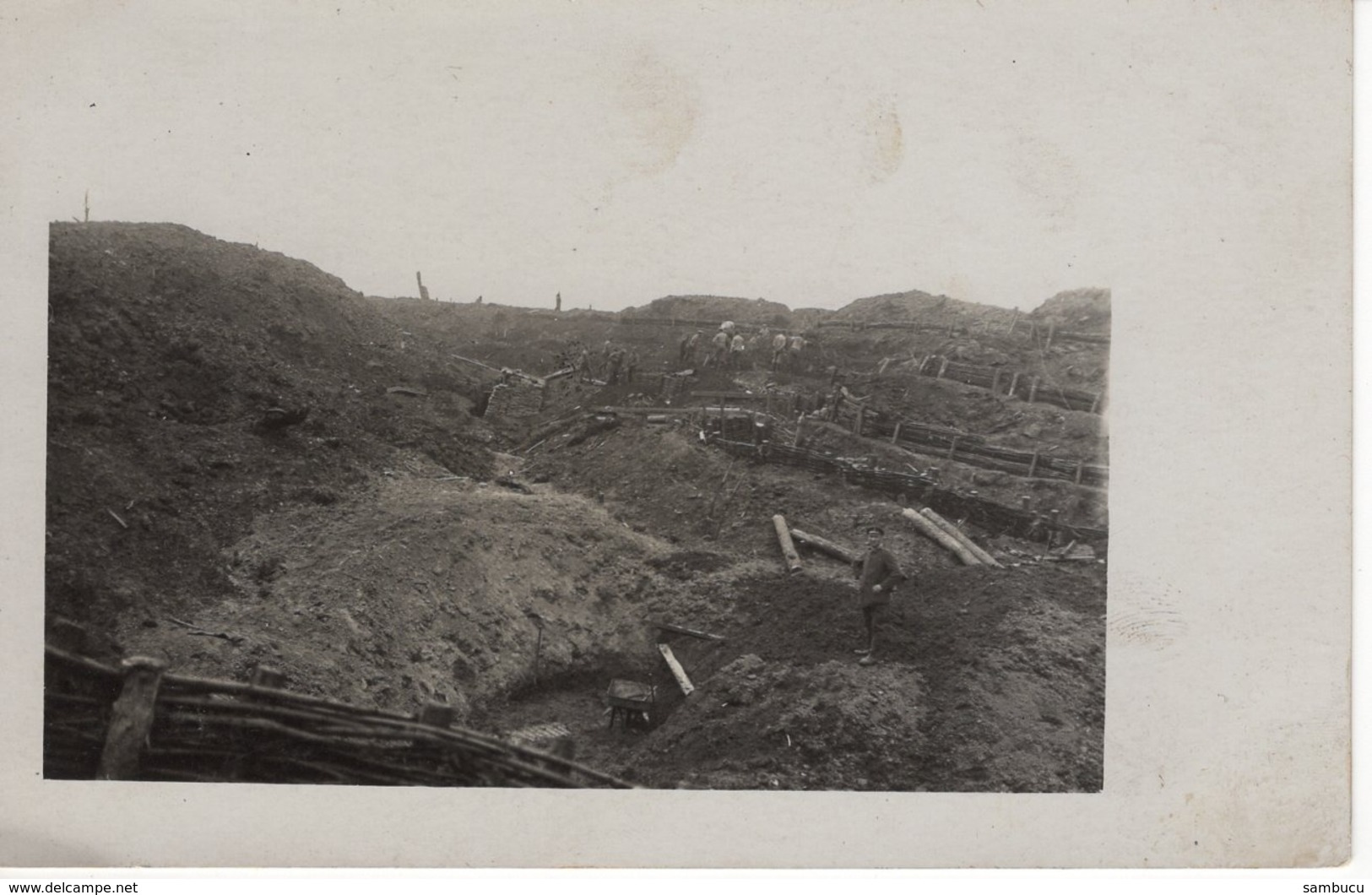 No. 4 - Foto-Ak  Vom Frankreich -feldzug Feldzug Blitzkrieg 1939-40 2. WK - Schlachtfeld Front - Fotografie