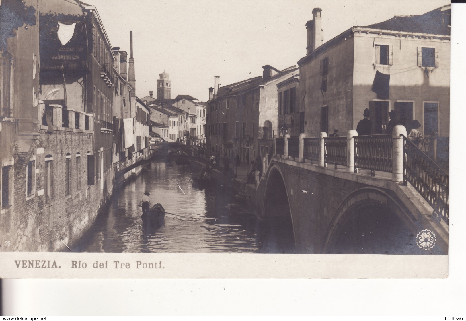 VENEZIA - Rio Del Tre Ponti - - Venezia (Venice)