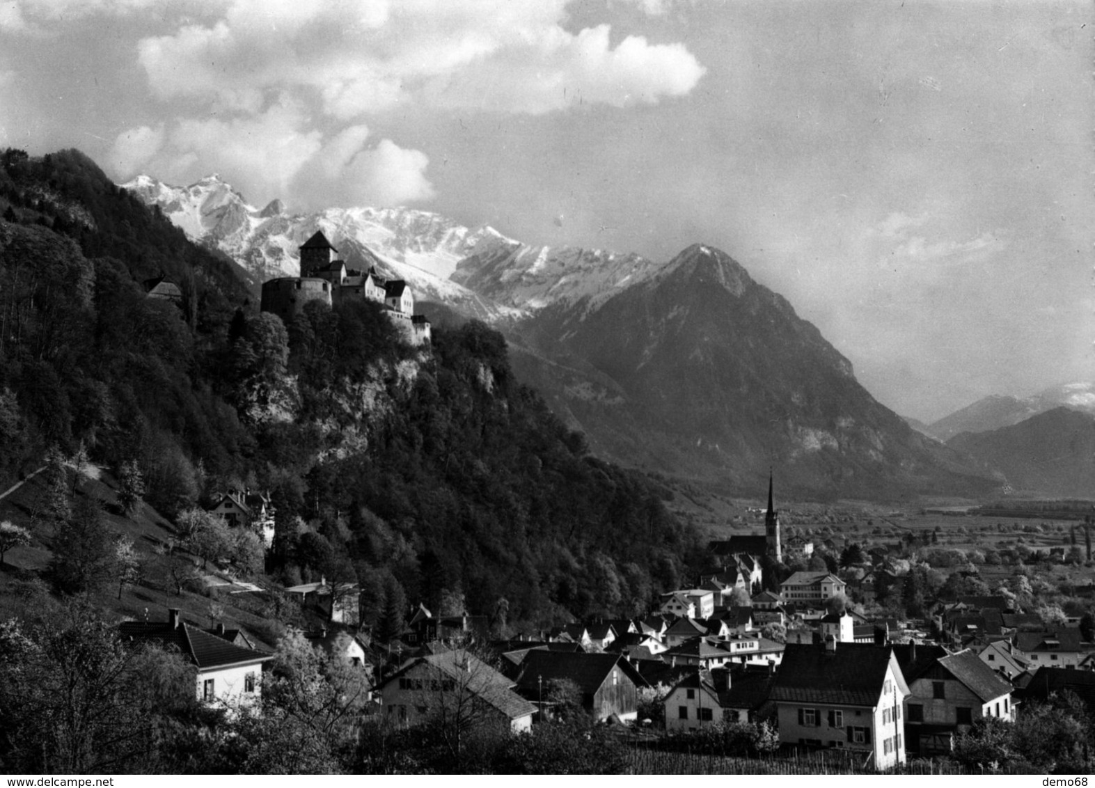 Vaduz  Liechtenstein Belle Carte Photo P Ospelt - Liechtenstein