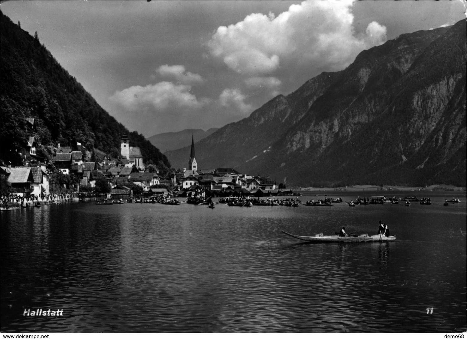 Autriche Oesterreich Haute Autriche Hallstatt  Belle Carte Photo Schartinger - Hallstatt