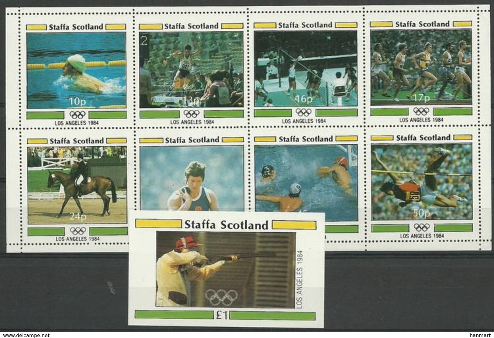 Without Country  Mi 1031 MNH ( ZF STF1031 ) - Volley-Ball
