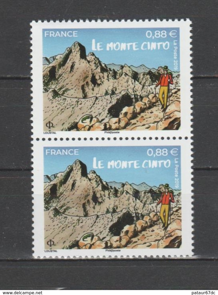 FRANCE / 2019 / Y&T N° 5343 ** ?? : Monte Cinto (Corse) X 2 En Paire - Gomme D'origine Intacte - Unused Stamps