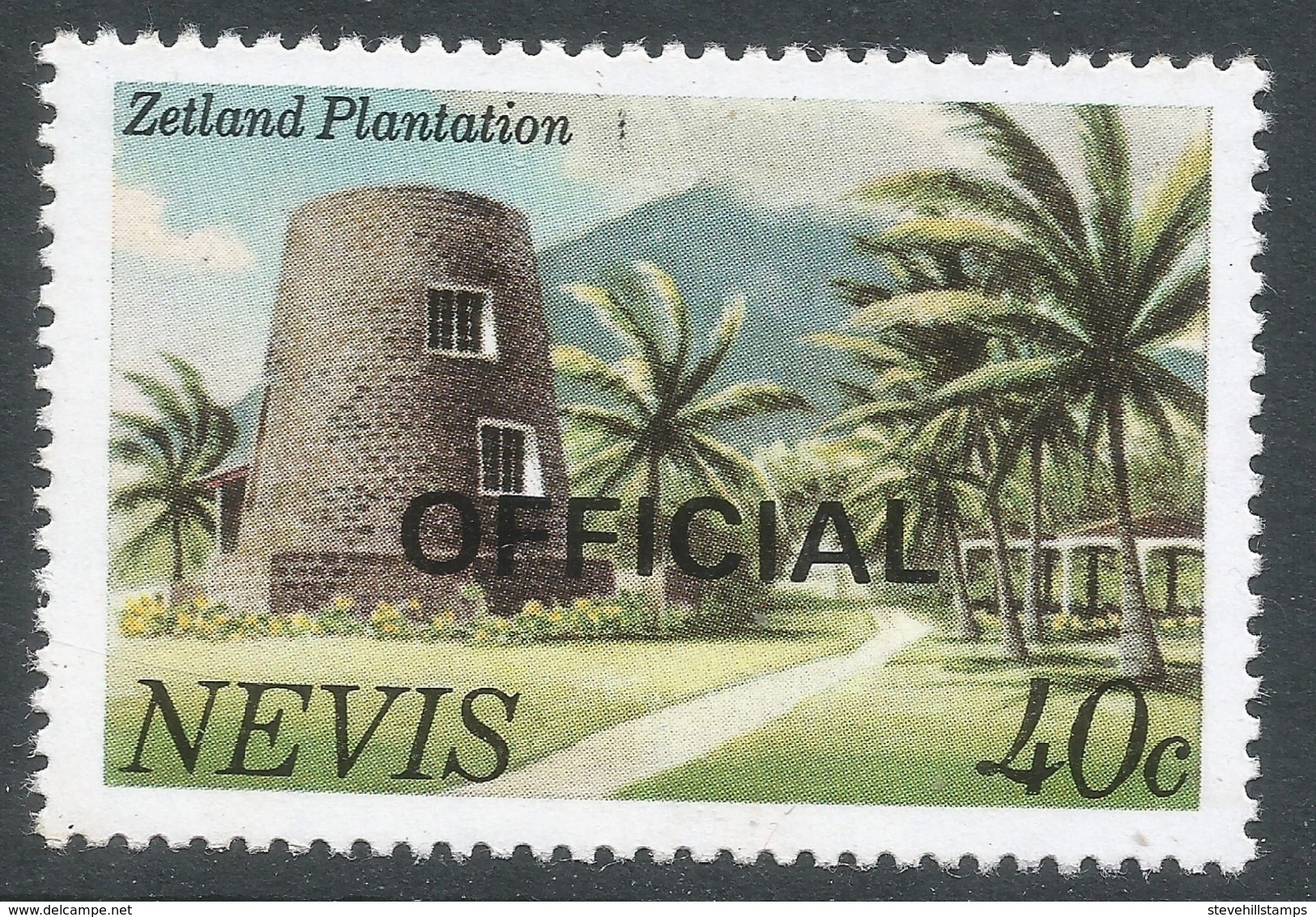 Nevis. 1981 Official. 40c MNH. SG O15 - St.Kitts And Nevis ( 1983-...)