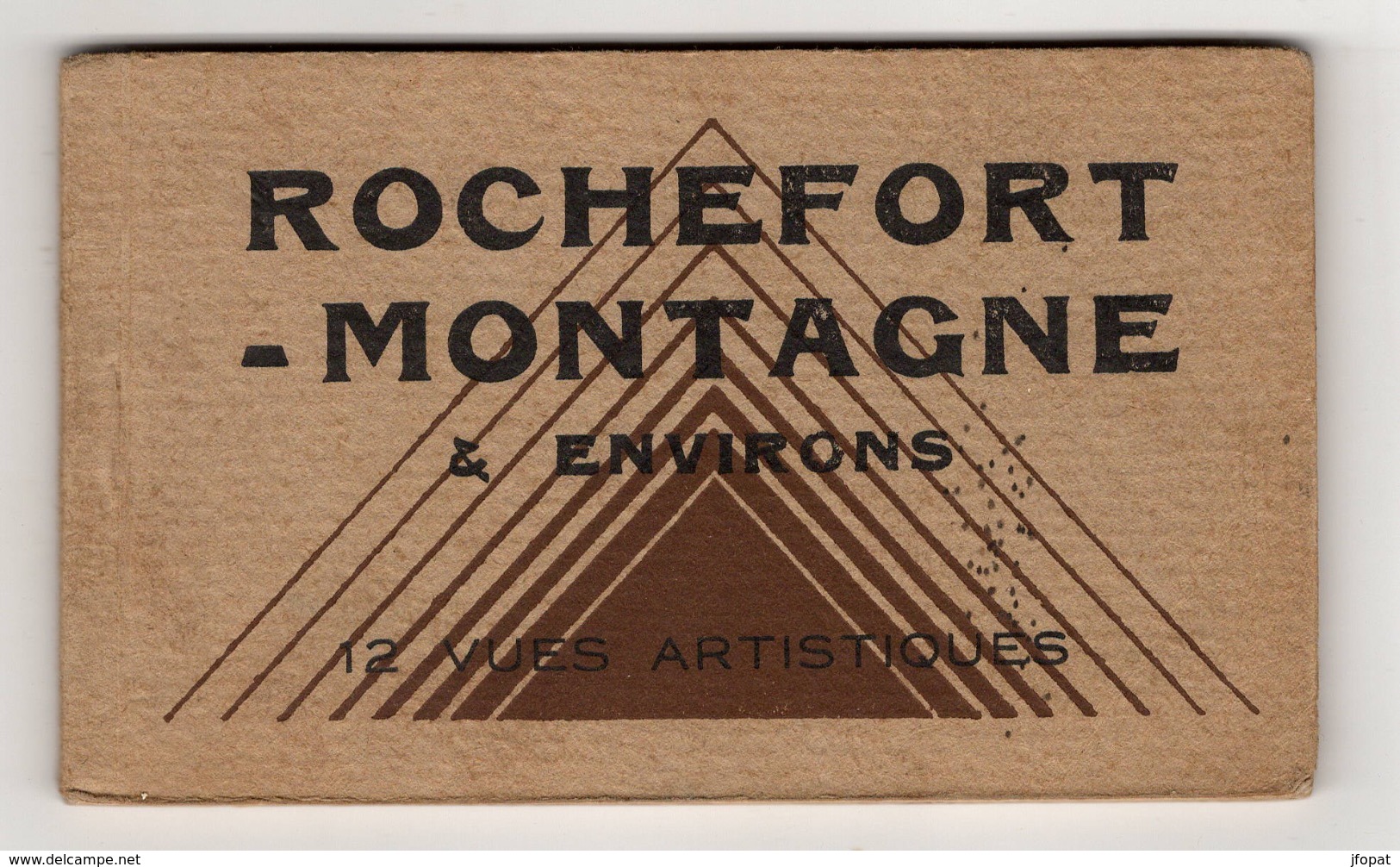 63 PUY DE DOME - ROCHEFORT MONTAGNE Et Environs, Carnet Complet De 12 Cartes - Autres & Non Classés