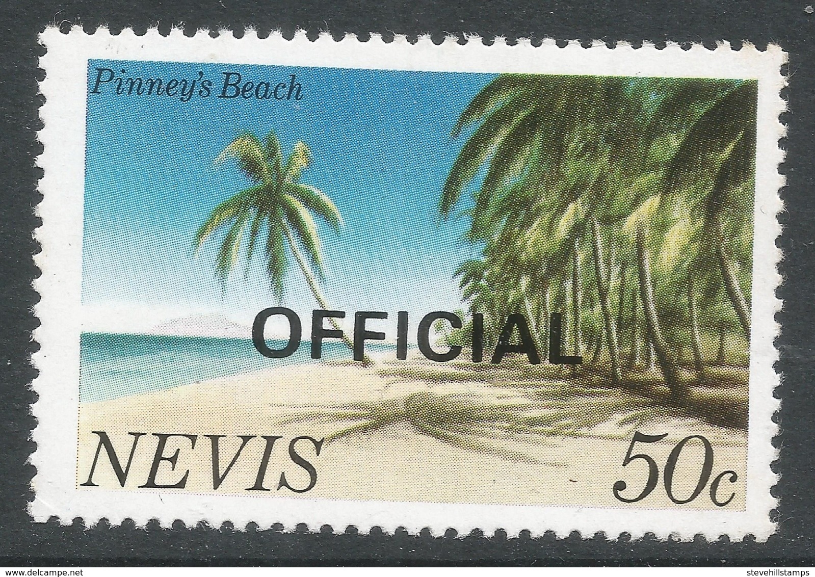 Nevis. 1981 Official. 50c MNH. SG O17 - St.Kitts And Nevis ( 1983-...)