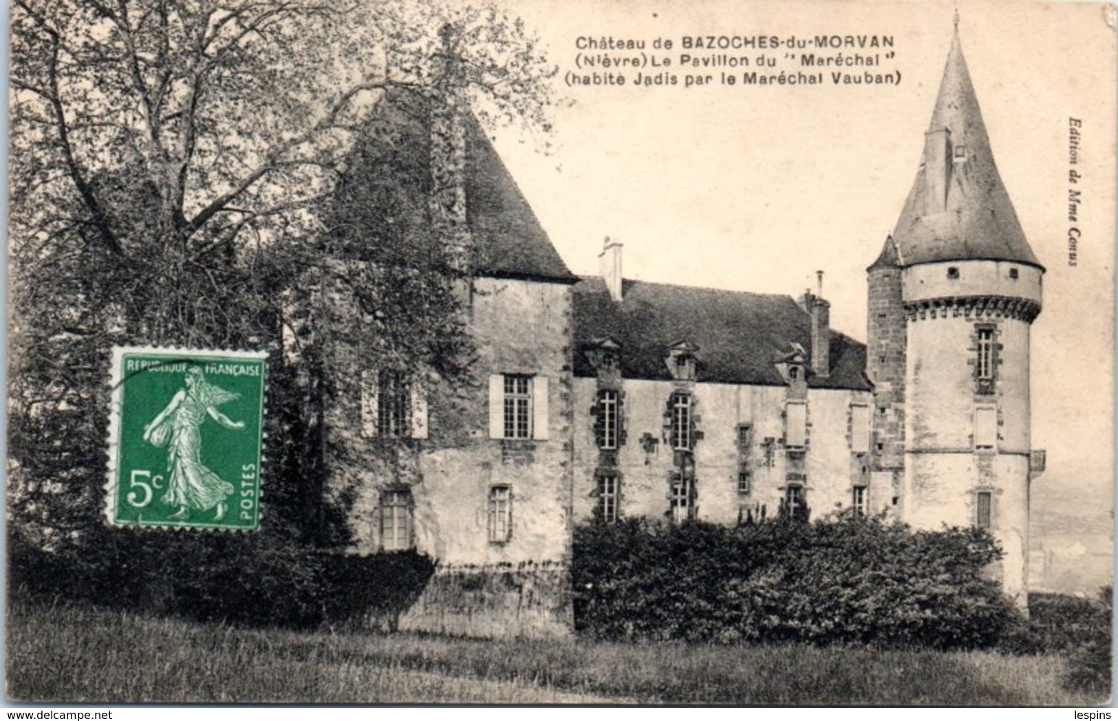 58 - BAZOCHES Du MORVAN -- Château - Bazoches