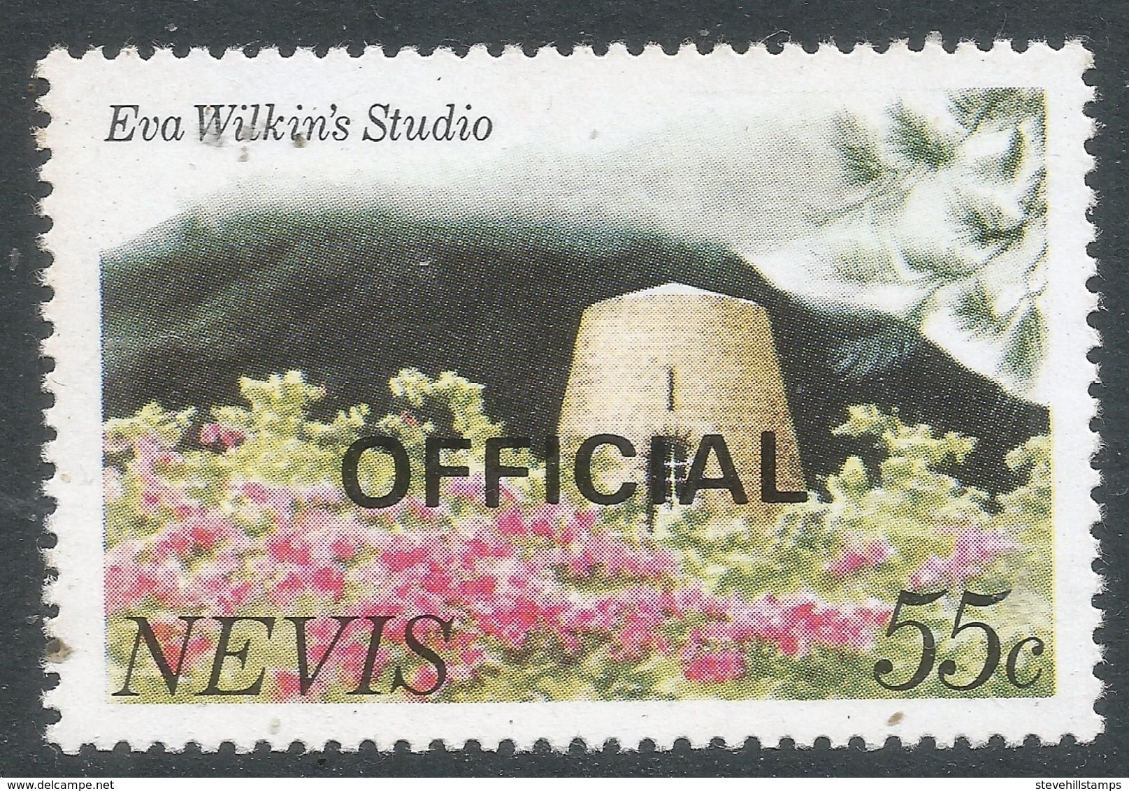 Nevis. 1981 Official. 55c MNH. SG O18 - St.Kitts And Nevis ( 1983-...)