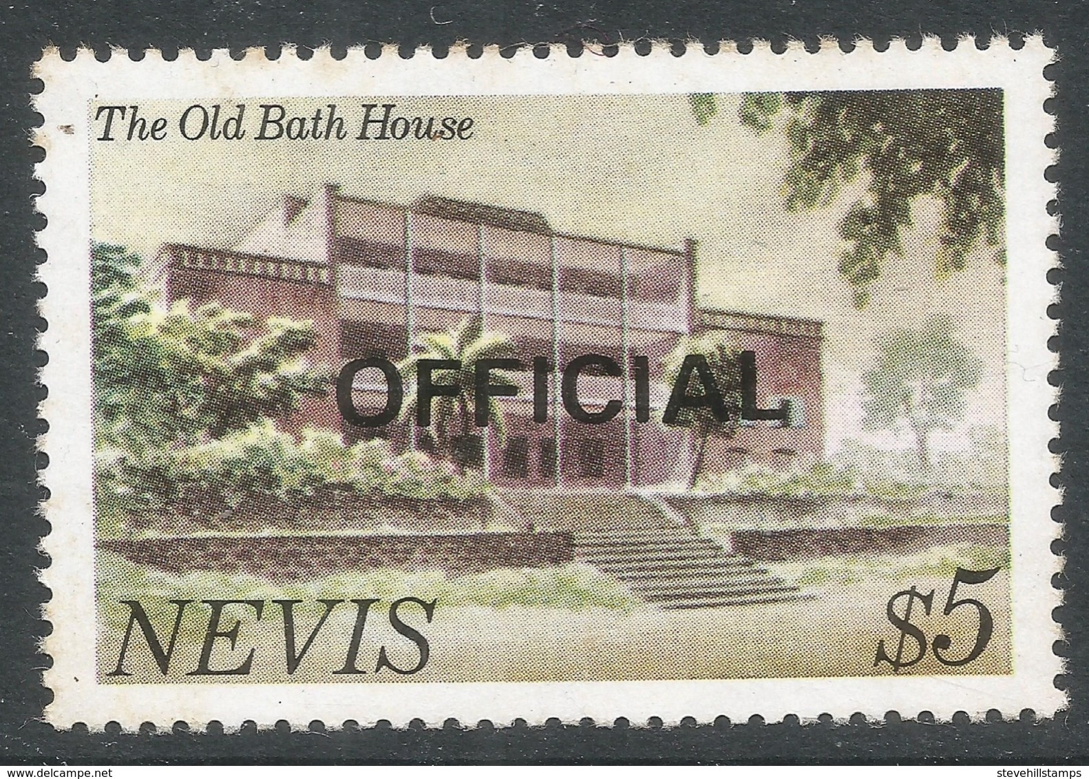 Nevis. 1981 Official. $5 MH. SG O21 - St.Kitts And Nevis ( 1983-...)