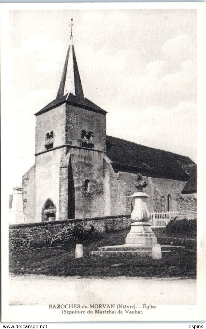 58 - BAZOCHES Du MORVAN -- Eglise - Bazoches