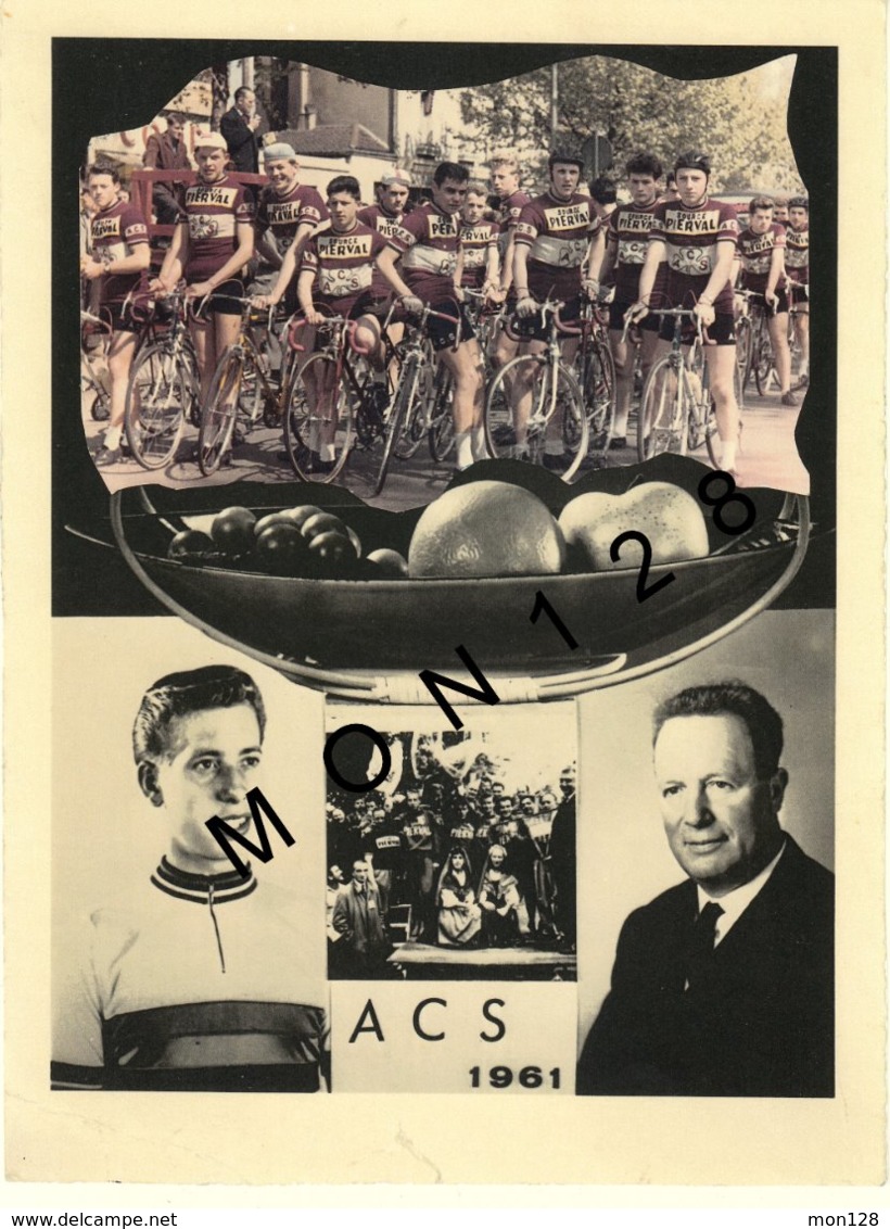 CYCLISME -A.C.S 1961 - AUTO CYCLE SOTTEVILLAIS- REPRODUCTION - Cyclisme