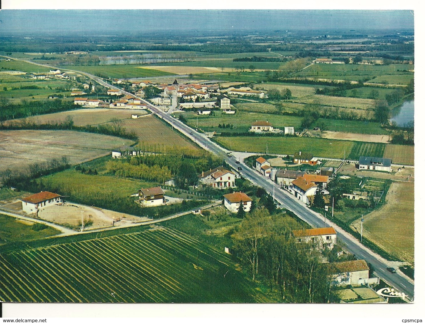 01 - SAINT MARCEL EN DOMBES / VUE GENERALE AERIENNE - Non Classés