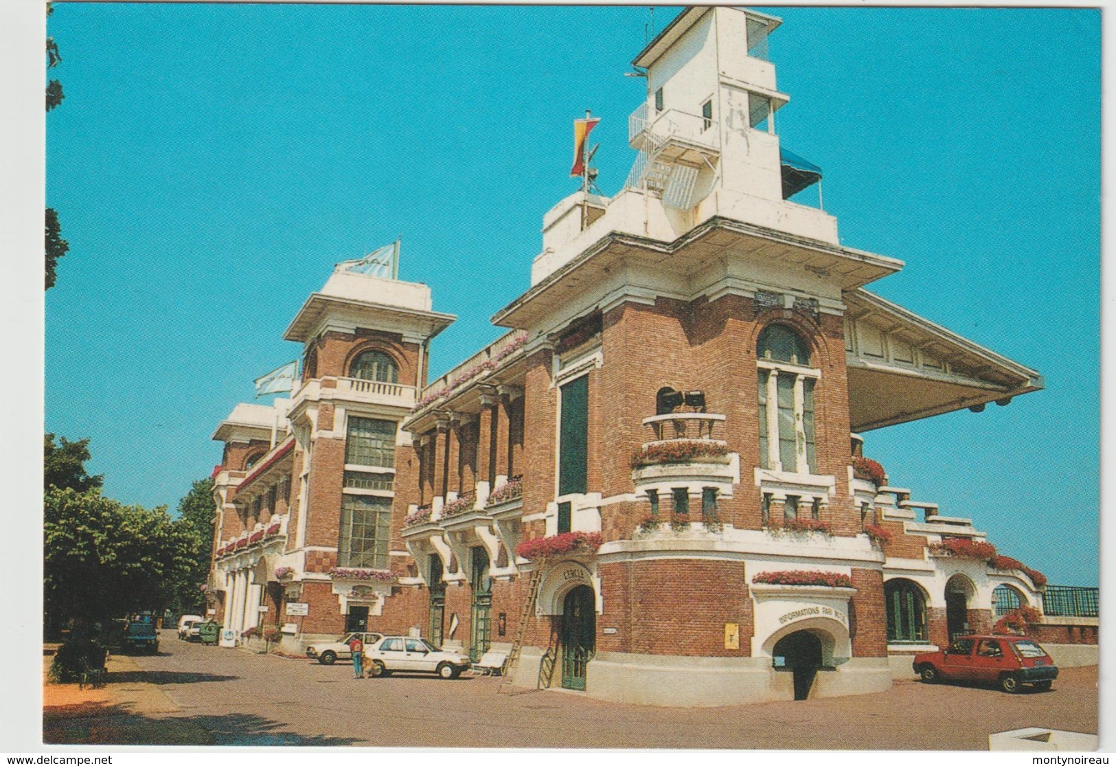 Calvados : DEAUVILLE : Les  Tribunes De L '  Hippodrome  1997 - Deauville