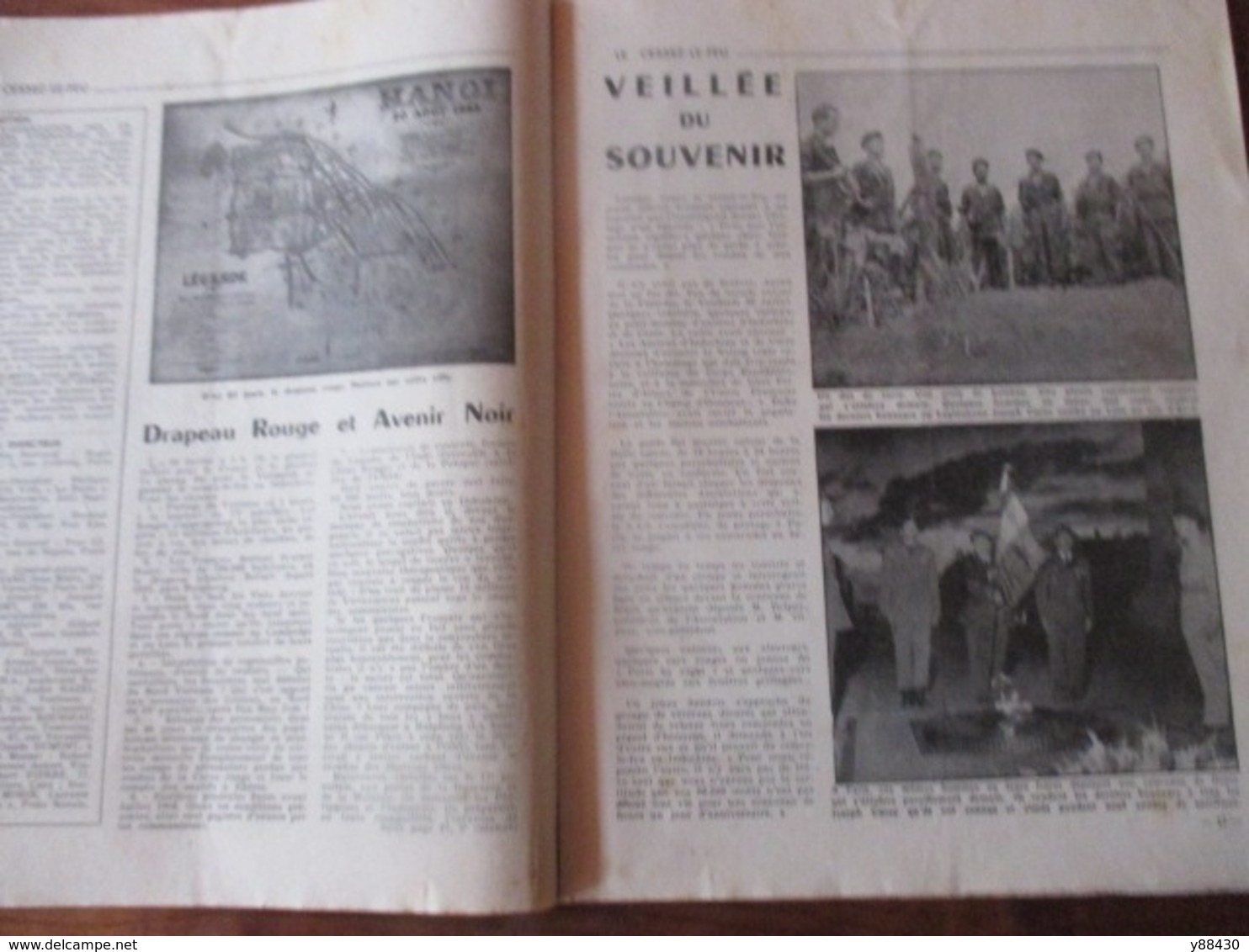 Revue - COMBATTANT D' INDOCHINE - n°27 de 1954 - Guerre d' INDOCHINE de 1946 à 1954 - 56 pages - 27 photos