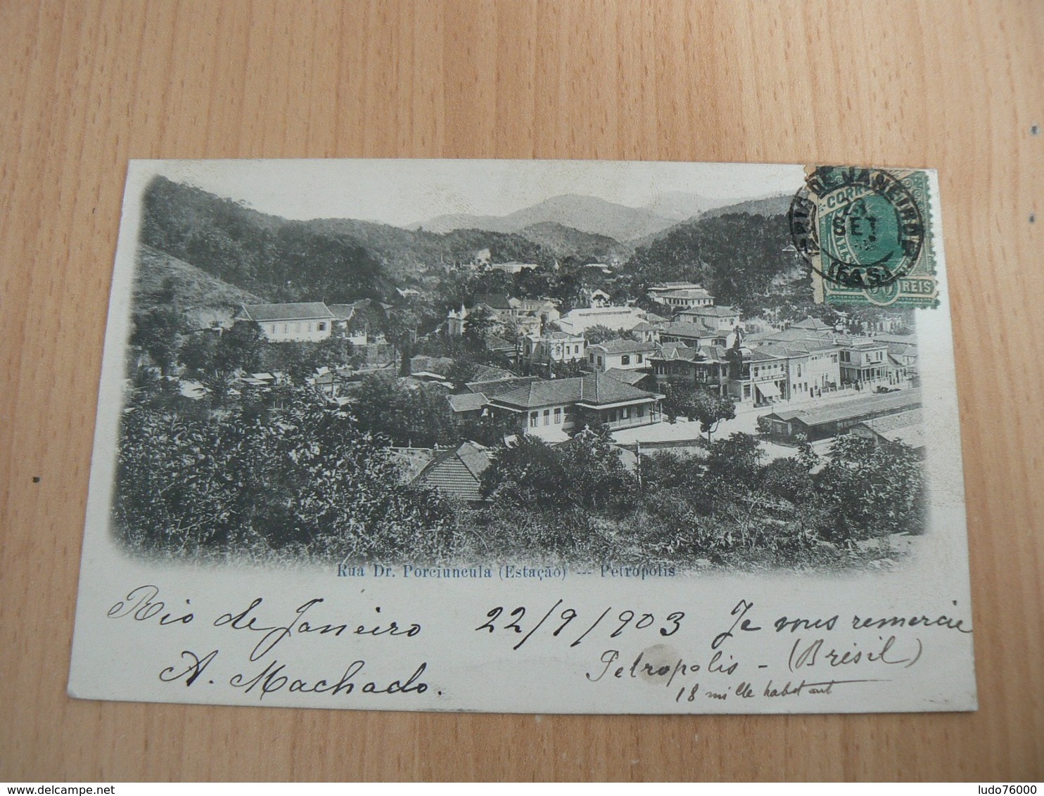 CP 94 / BRESIL / PETROPOLIS /  CARTE VOYAGEE - Sonstige