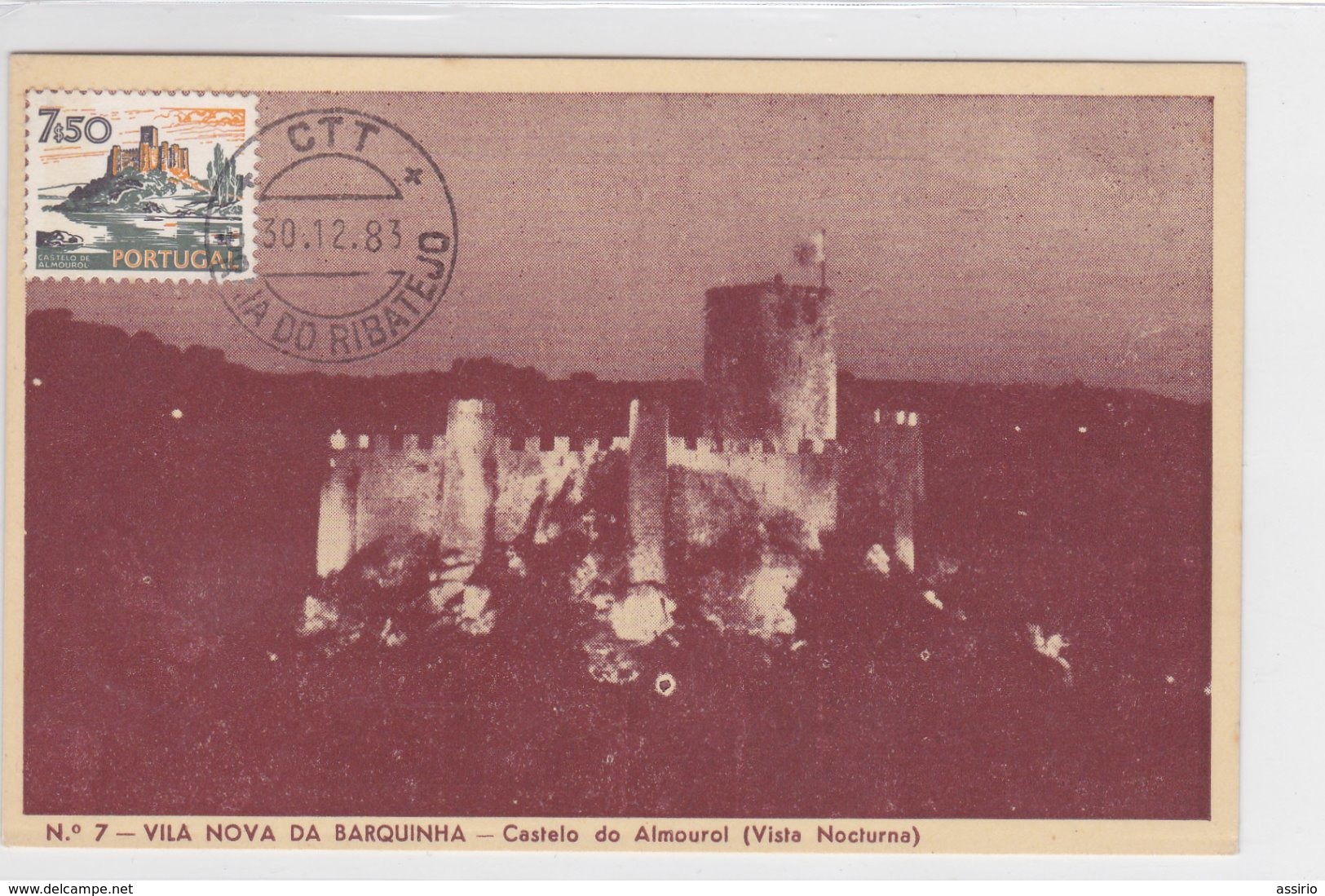 Portugal -Castelo De Almourol - Santarem
