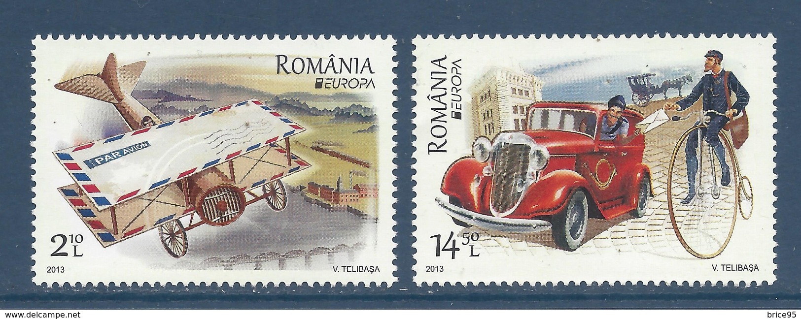 Roumanie - Europa - Yt N° 5683 Et 5684 - Neuf Sans Charnière - 2013 - Unused Stamps