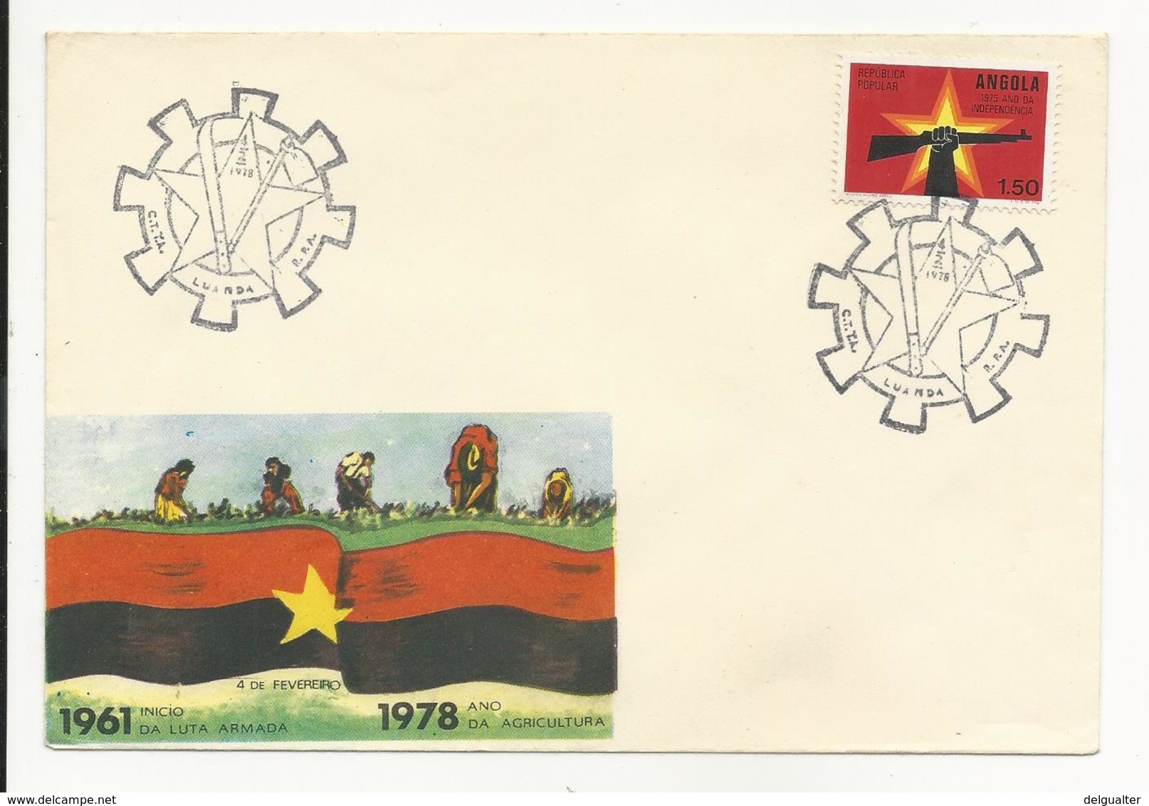 Cover - Angola - Luanda 1978 - 4 Fevereiro - Angola