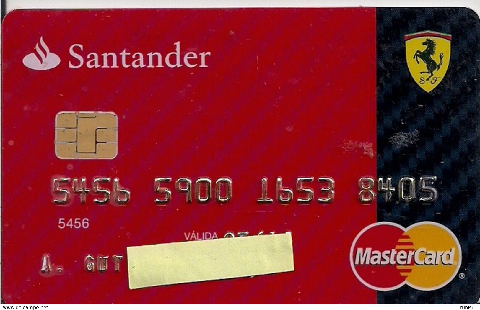 FERRARI SANTANDER - Carte Di Credito (scadenza Min. 10 Anni)