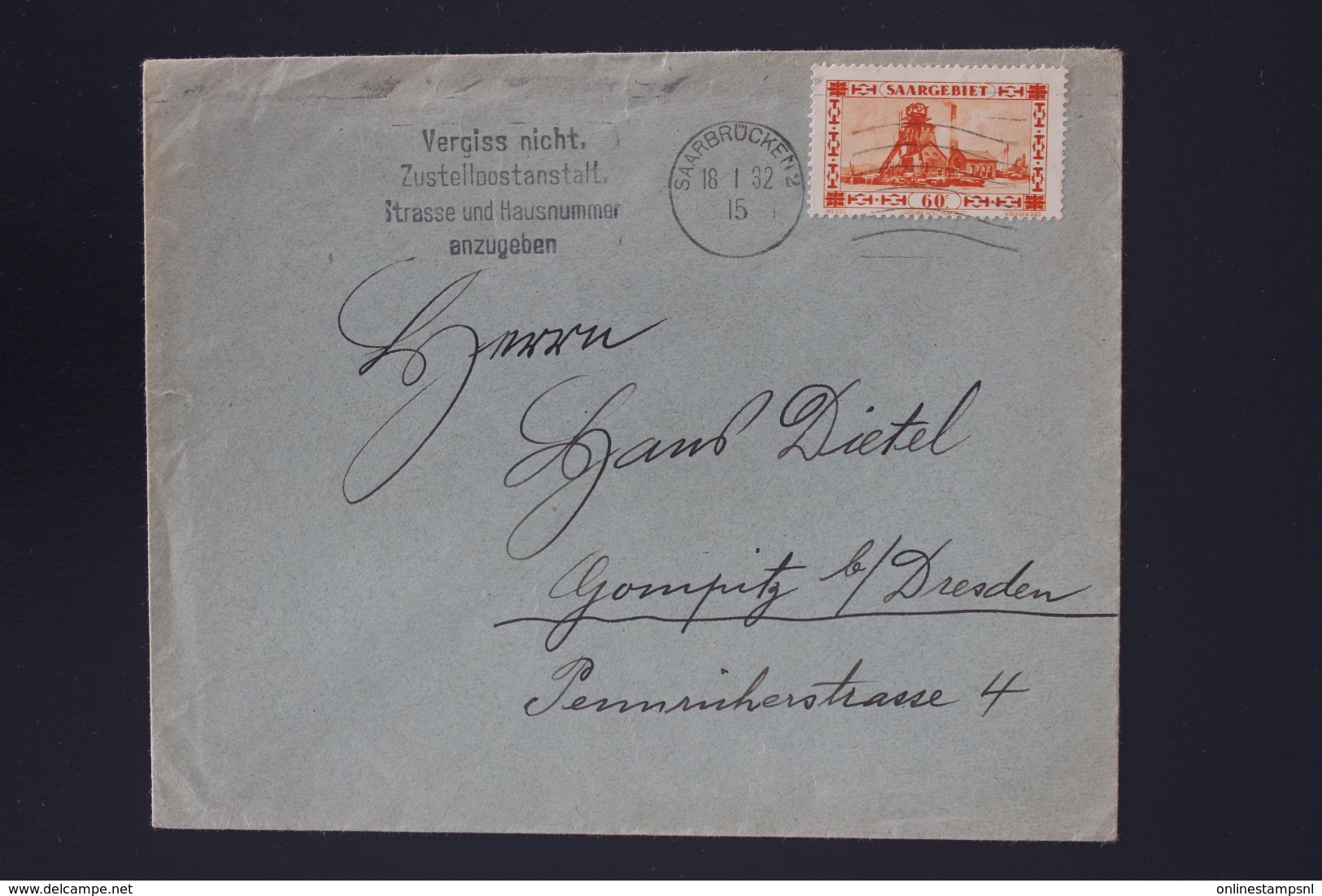 Saar and Saarland collection of 18 Postcards and covers between 1920 - 1958, mostly used