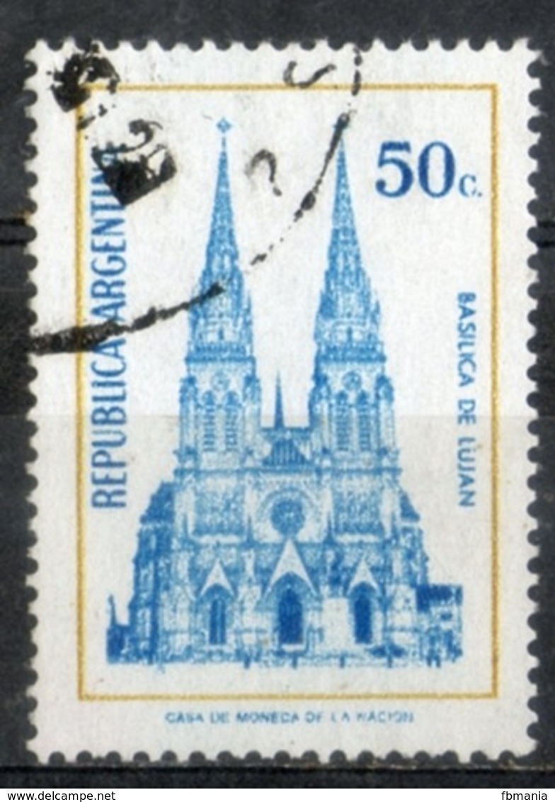 Argentina 1975 - Basilica Di Lujan - Used Stamps