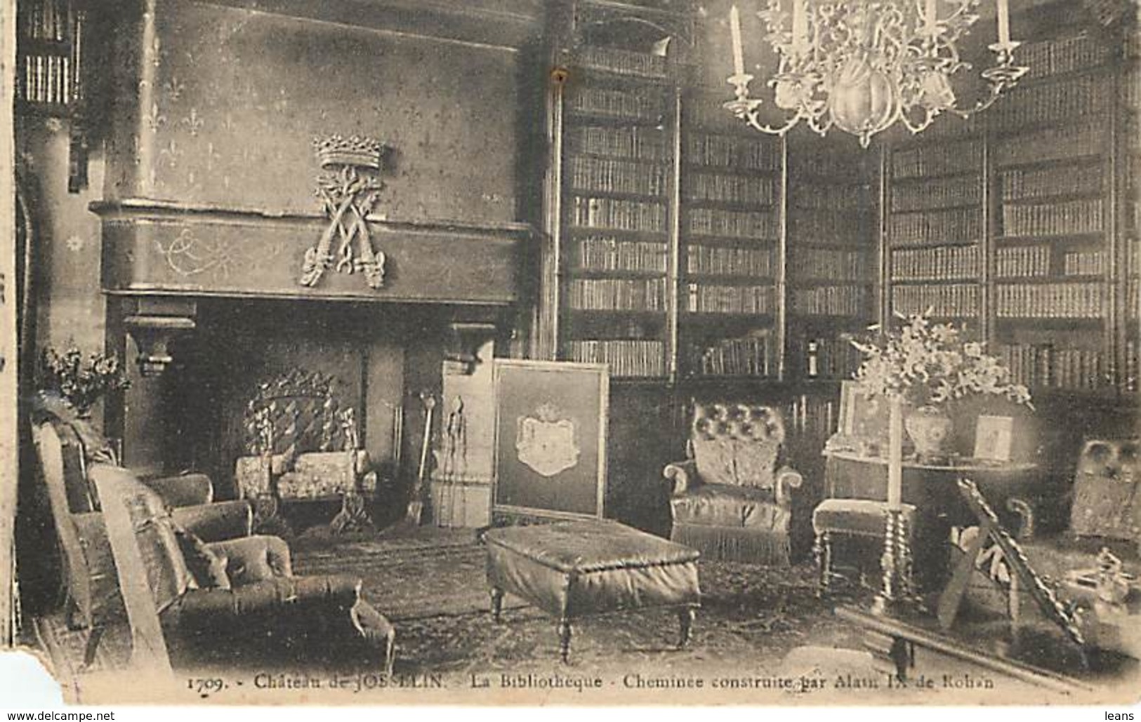 BIBLIOTHEQUE - Château De Josselin  - En état - Libraries