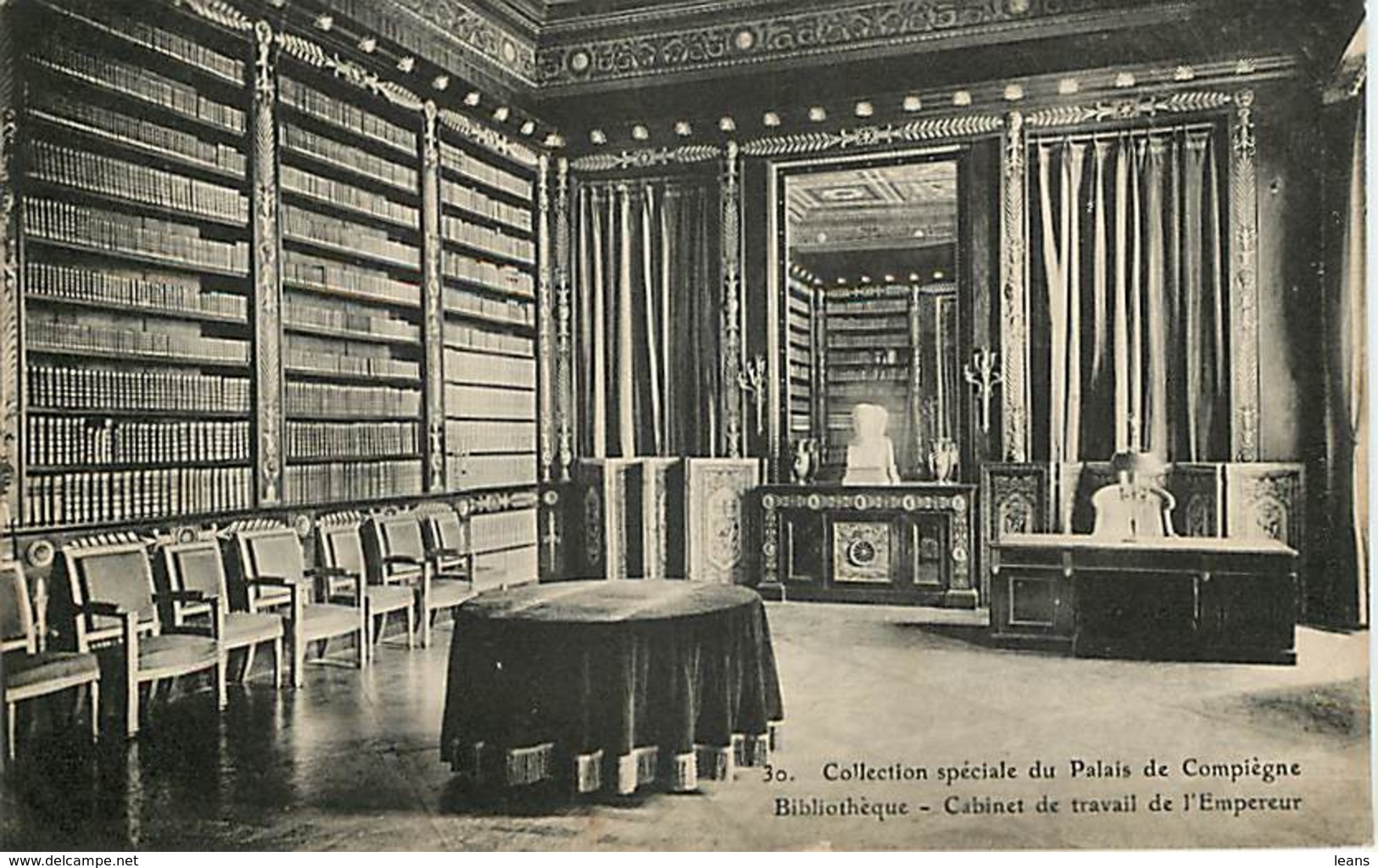 BIBLIOTHEQUE - Palais De Compiègne - Bibliotheken