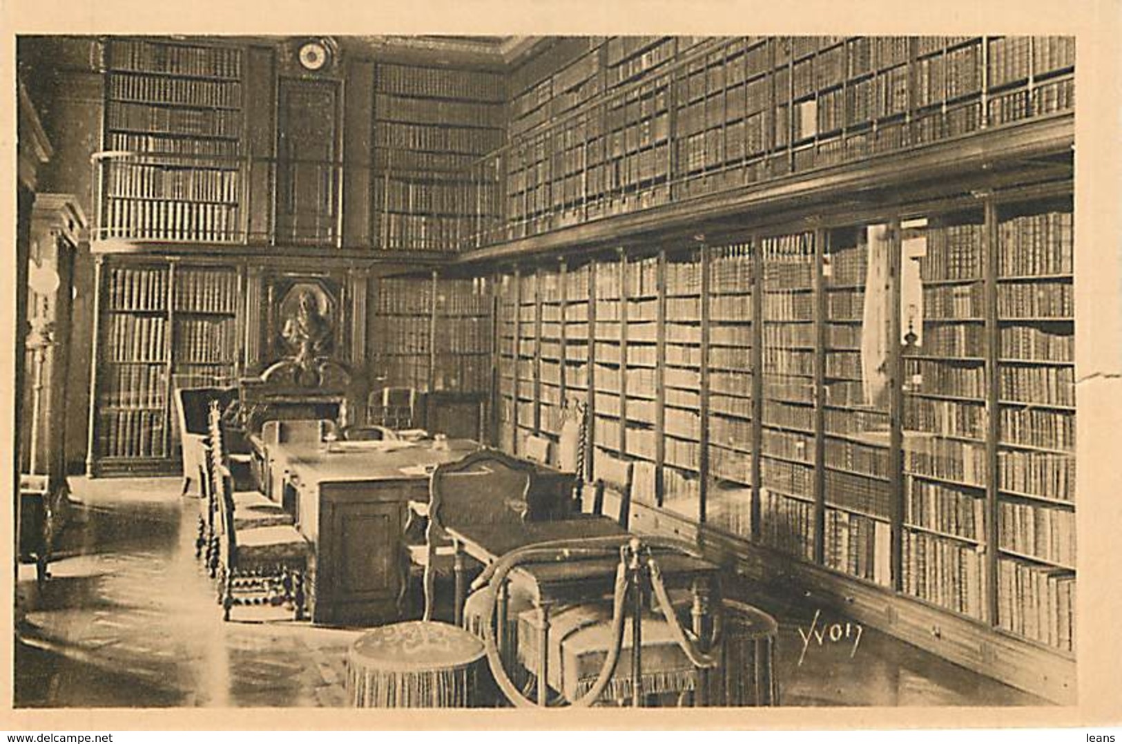 BIBLIOTHEQUE - Château De Chantilly - Biblioteche