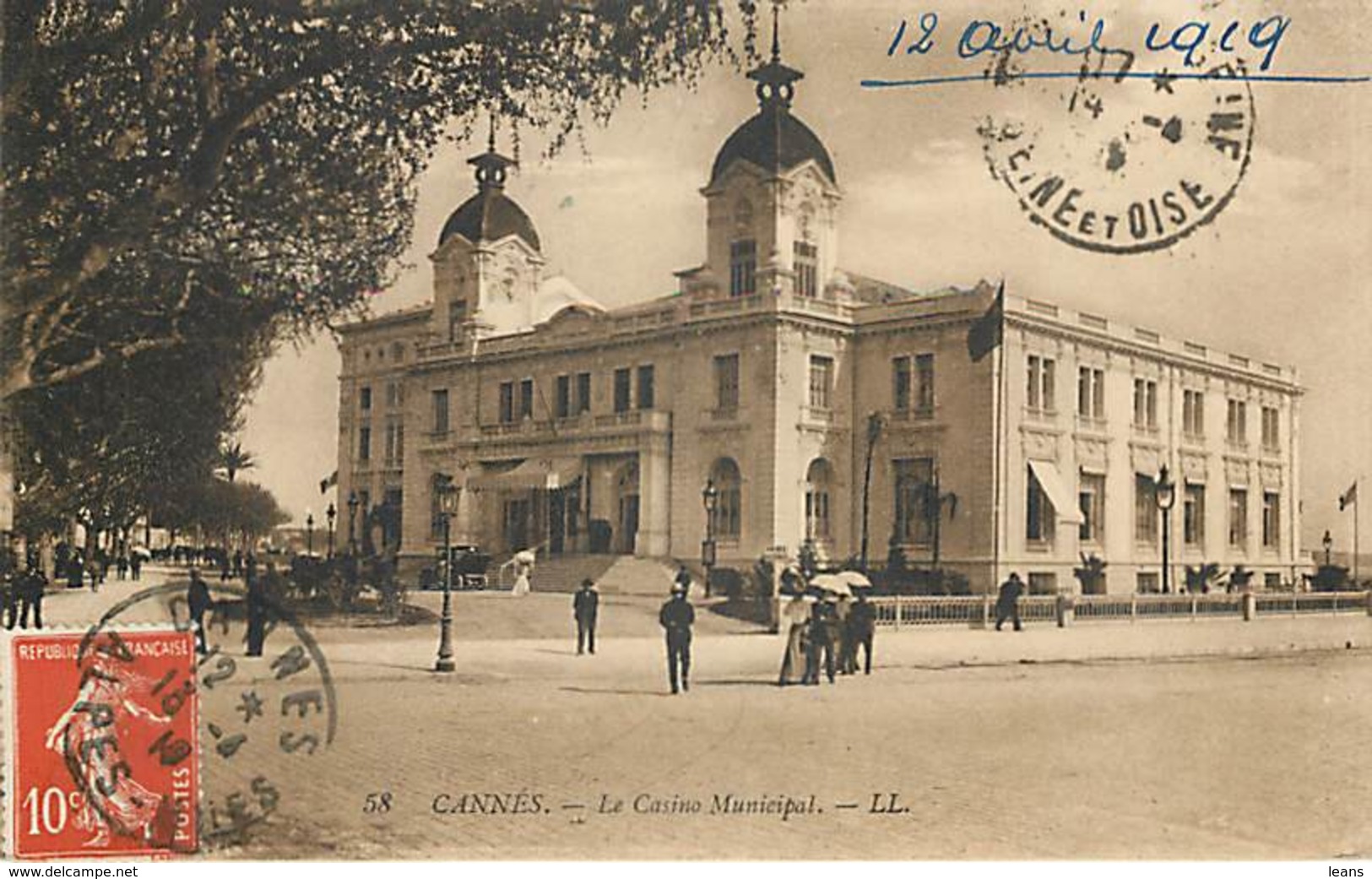 CASINO -CANNES - LL 58 - Casinos