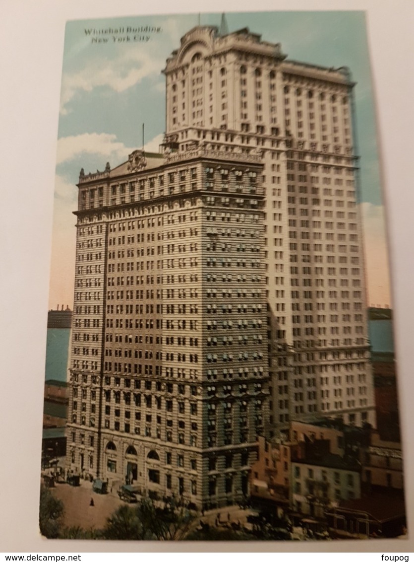 CPA NEW YORK WHITEHALL BUILDING - Andere Monumenten & Gebouwen