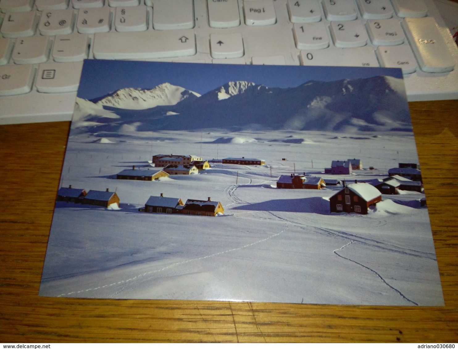 148424 VECCHIA CARTOLINA NORVEGIA NORWAy Ny Alesund Svalbard - Norvegia