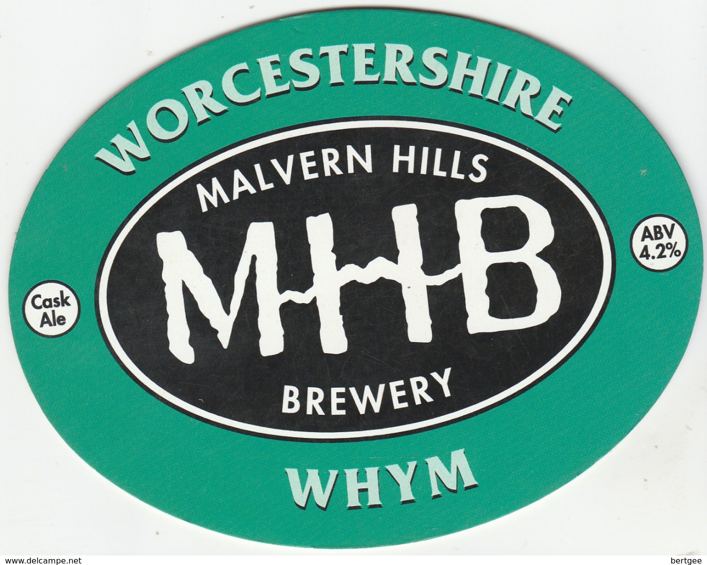 MALVERN HILLS BREWERY (MALVERN, ENGLAND) - WHYM - PUMP CLIP FRONT - Insegne