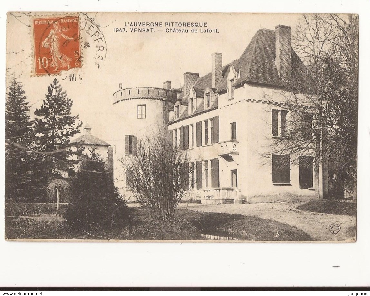 Puy De Dôme Vensat Château De Lafont - Autres & Non Classés