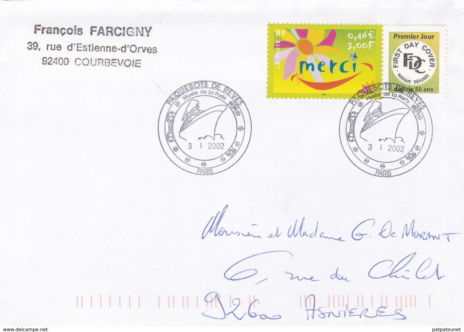 France Lettre 2002 - Lettres & Documents