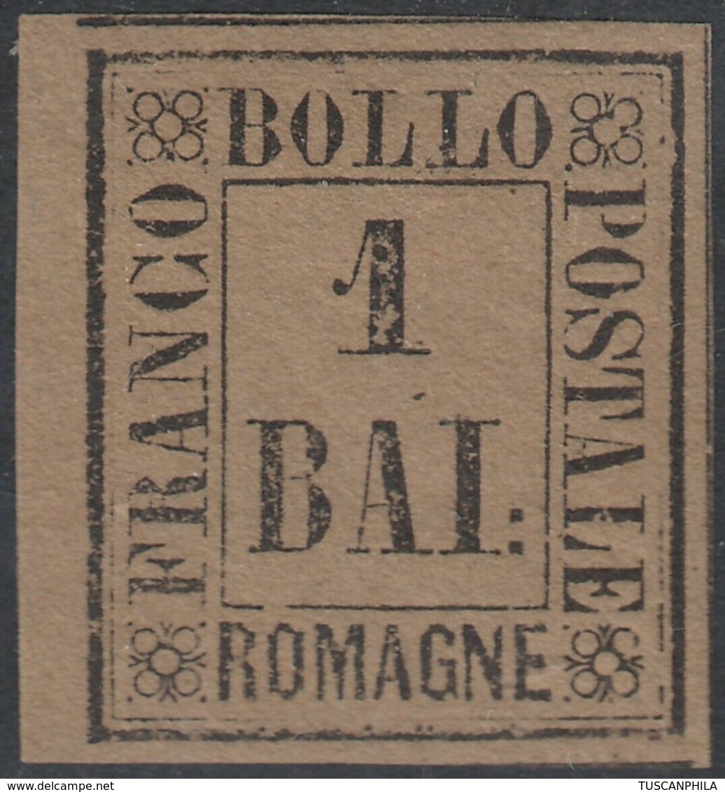 Romagne, 1 Baj Bruno Grigio N.2 Bdf MVLH */** Cv 130+ - Romagne