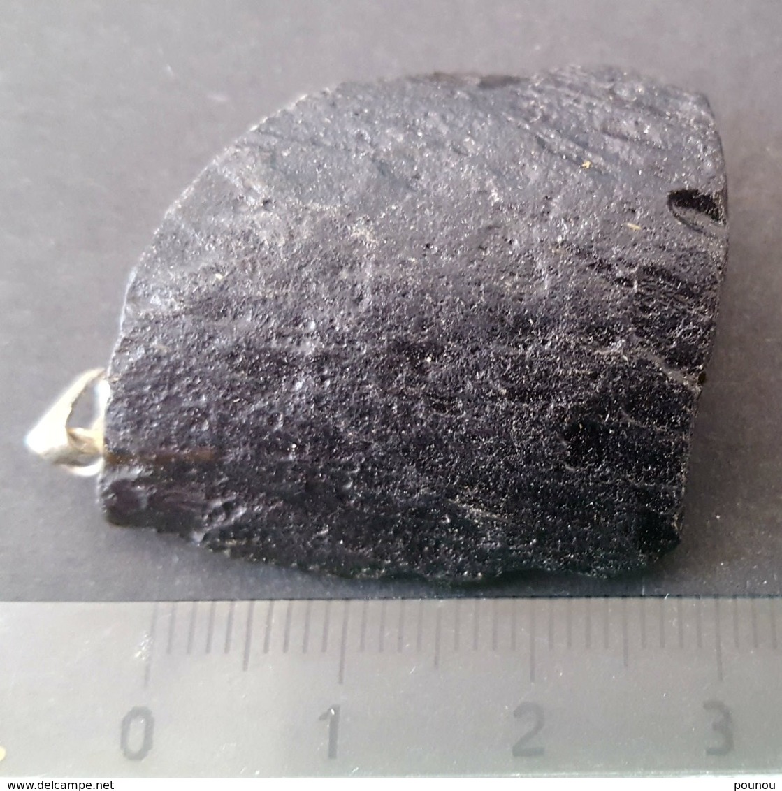 PENDENTIF - TECTITE - GUANGDONG - CHINE (46) - Meteorites