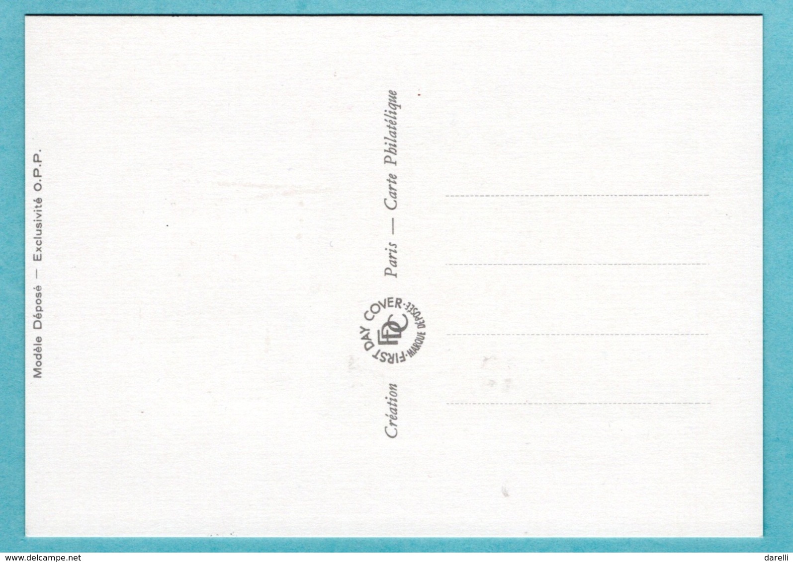 Carte Maximum 1980 - Sabine De Gandon 1980 - 1,20 F Vert Et 1,40 Rouge - YT 2101 Et 2102 - Paris - 1980-1989