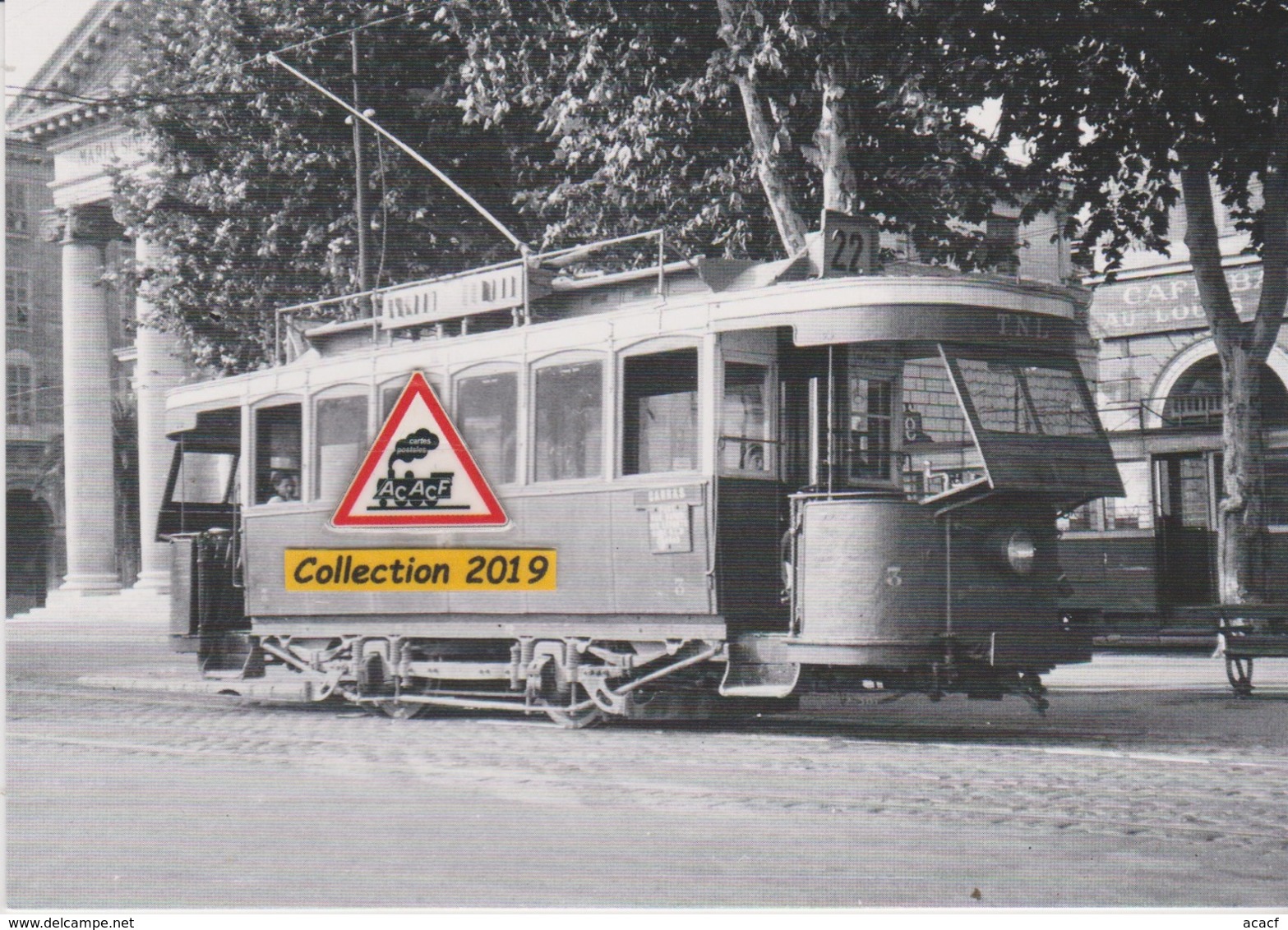 204T - Motrice N°3 (ex-ligne Du Littoral) Du Tramway De Nice (06), Au Terminus Du Port  - - Stadsverkeer - Auto, Bus En Tram
