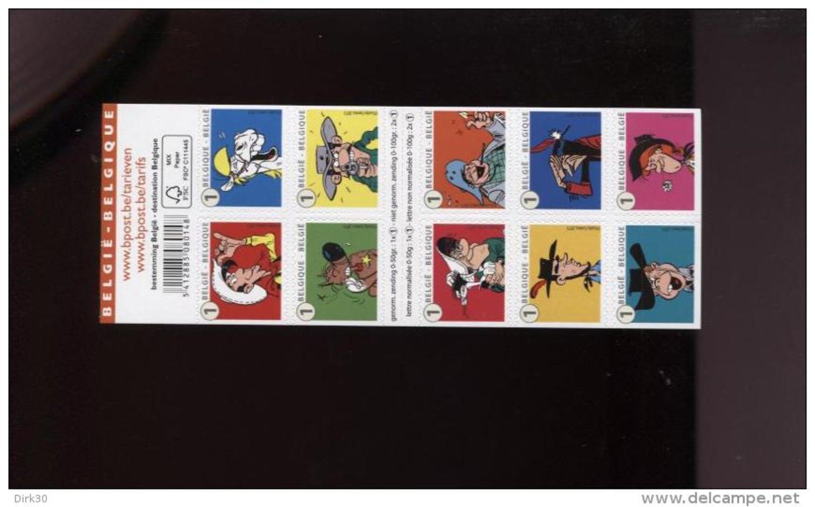 Belgie 2014 B153 Lucky Luke Strips Comics BD 4507/16 - Non Classés