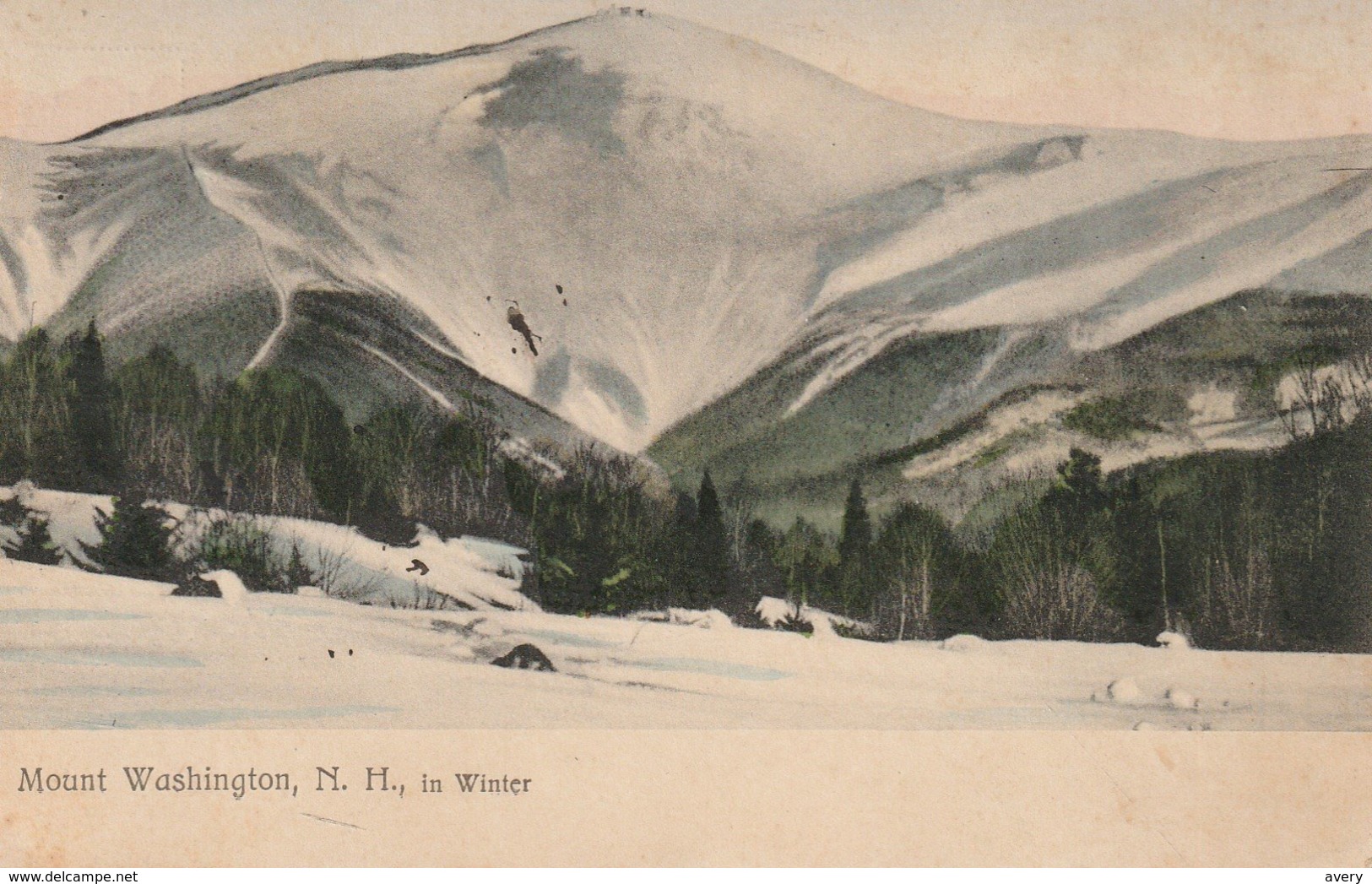 Mount Washington In Winter, White Mountains, New Hampshire - White Mountains