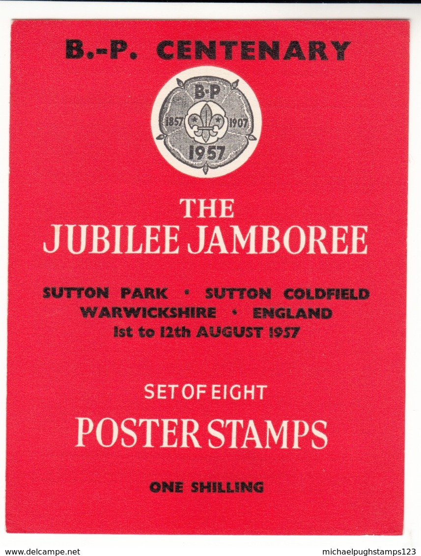 G.B. / 1957 Jubilee Jamboree Cinderellas - Autres & Non Classés