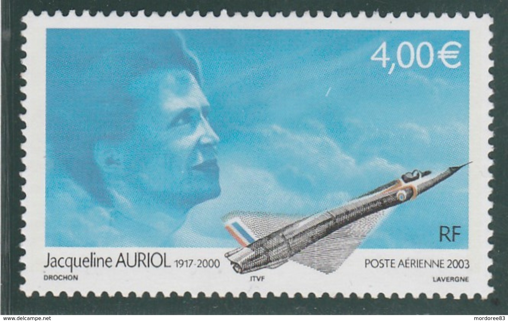 FRANCE 2003 JACQUELINE AURIOL -  YT - PA 66 - PA66 - NEUF** - 1960-.... Neufs