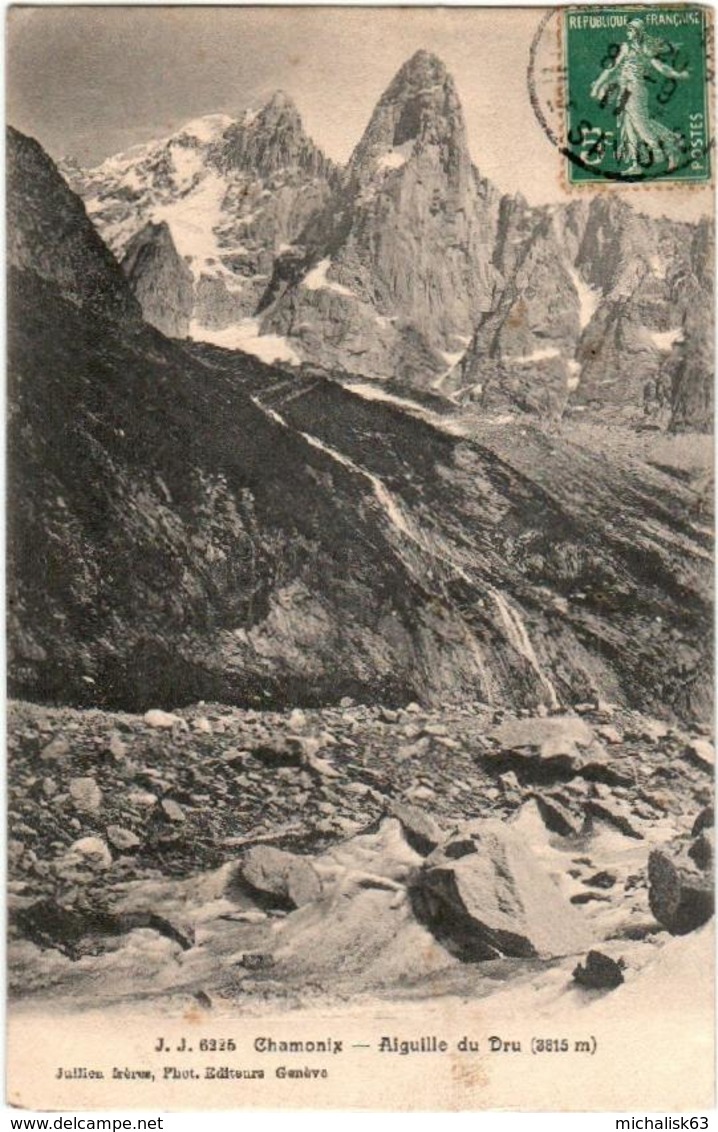 61ist 427 CPA - CHAMONIX - AIGUILLE DU DRU - Chamonix-Mont-Blanc