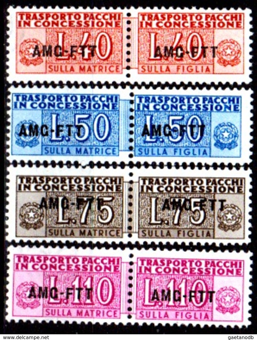 Italia-A-0713: Trieste - Zona A - PACCHI POSTALI IN CONCESSIONE 1953 (++/+) MNH/LH - Senza Difetti Occulti. - Postal And Consigned Parcels