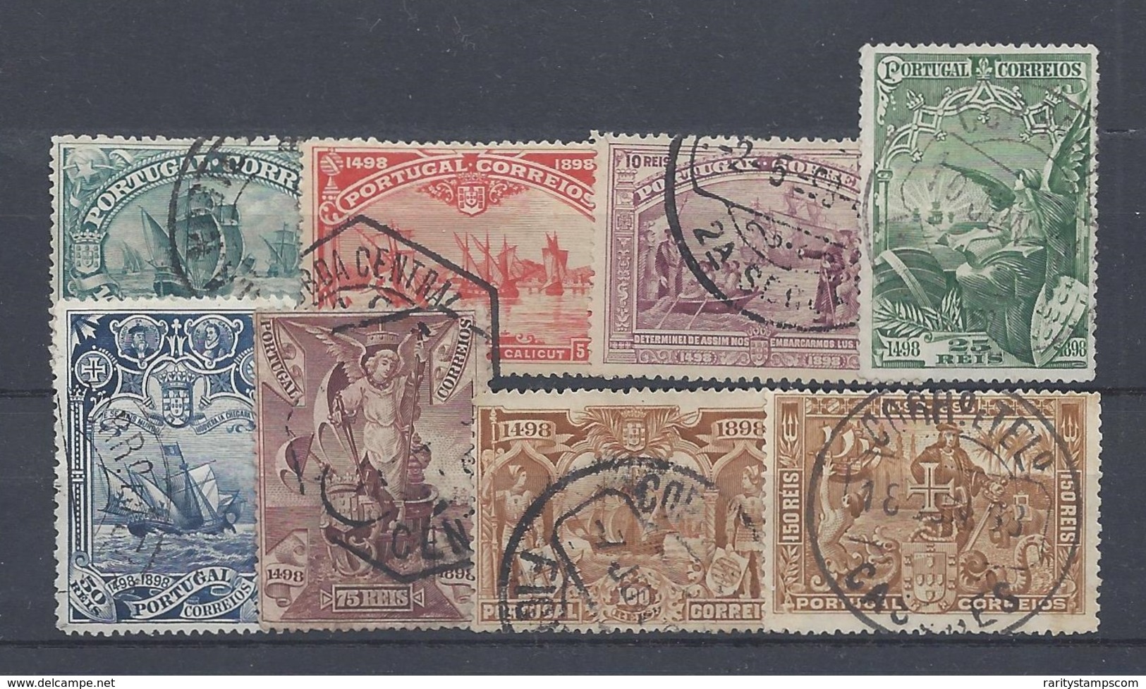 PORTUGAL 1898 VASCO DE GAMA Nº 146/153 - Used Stamps